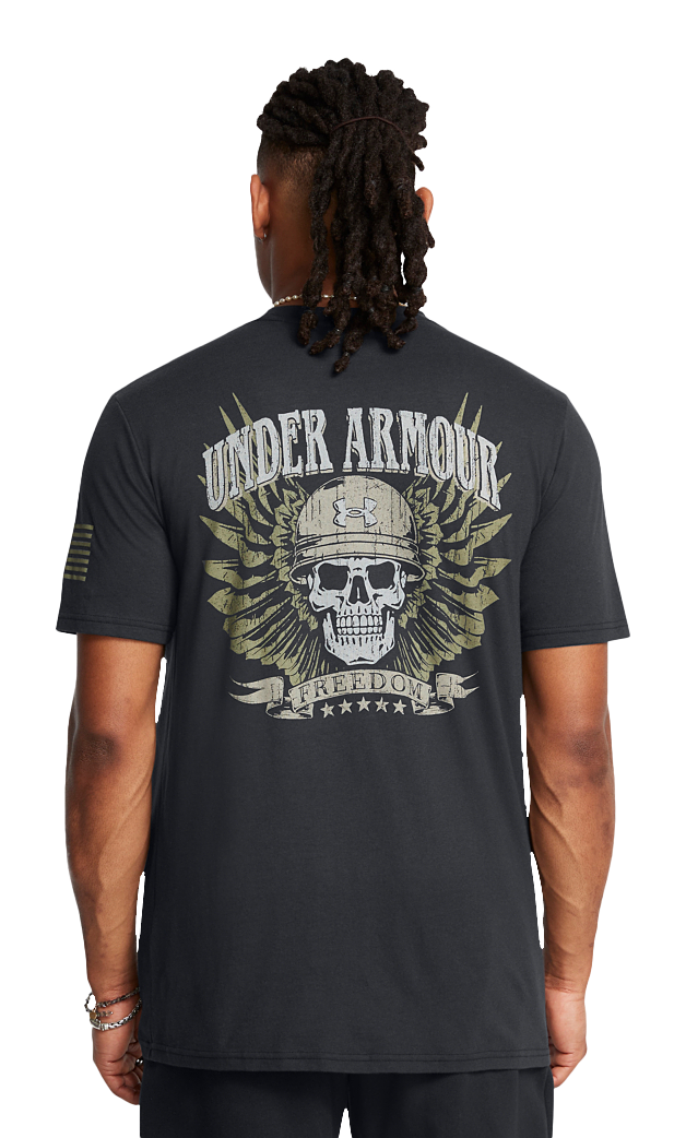 Under Armour Freedom Aggressive Skull T-Shirt for Men | Cabela's